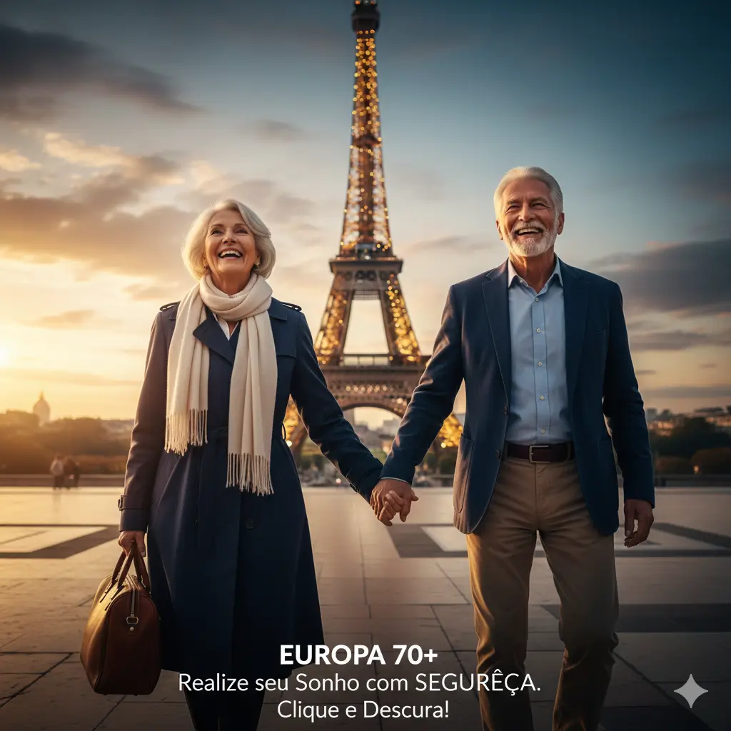 Seguro Viagem Europa 70+